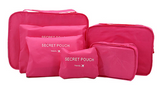 Travel Storage Bag and Luggage Organizer (6 pcs)
