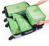 Travel Storage Bag and Luggage Organizer (6 pcs)