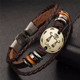Wristband Bracelet For Men and Women - Starsigns