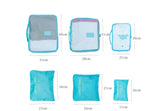 Travel Storage Bag Luggage Organiser (6 pcs)