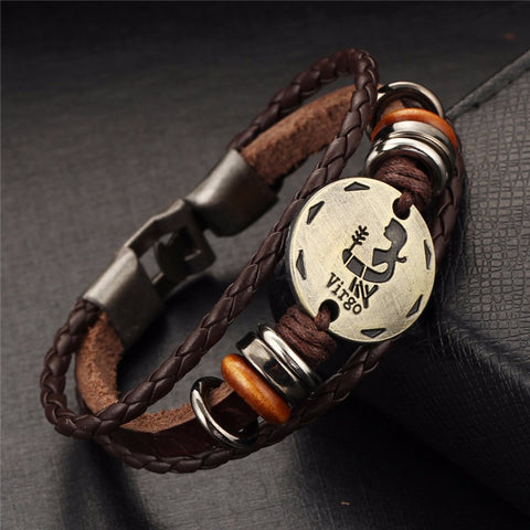Wristband Bracelet For Men and Women - Starsigns