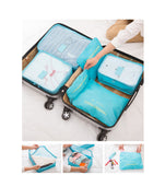 Travel Storage Bag Luggage Organiser (6 pcs)