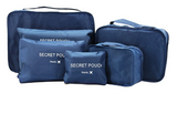 Travel Storage Bag and Luggage Organizer (6 pcs)
