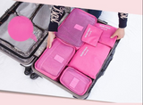 Travel Storage Bag and Luggage Organizer (6 pcs)