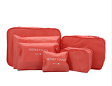 Travel Storage Bag and Luggage Organizer (6 pcs)