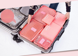 Travel Storage Bag and Luggage Organizer (6 pcs)